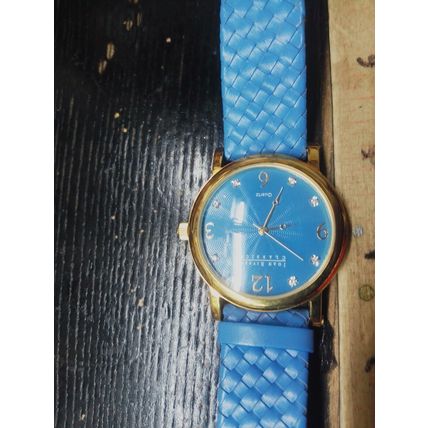 Joan Rivers Robin's Egg Blue Watch