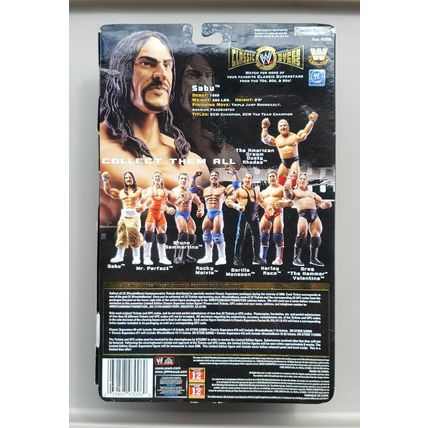 wwe wwf ljn classic superstars series 10 limited sabu wrestling figure