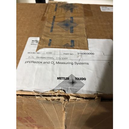 NEW METTLER TOLEDO 4300,MODEL 4300 TRANSMITTER 115/230VAC 314303000,BF,FC