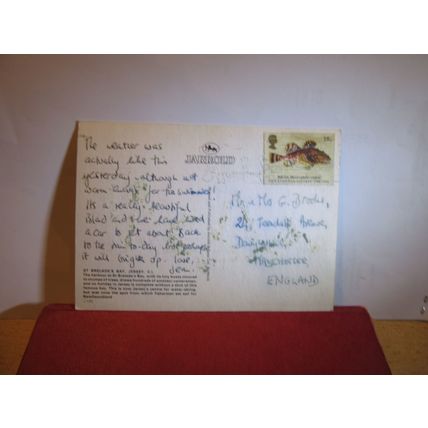 multiview, JERSEY, used postcard by Jarrold..1988 stamp =