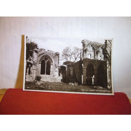 NETLEY ABBEY, SOUTHAMPTON, HAMPSHIRE used vintage postcard RP 1948 pm =
