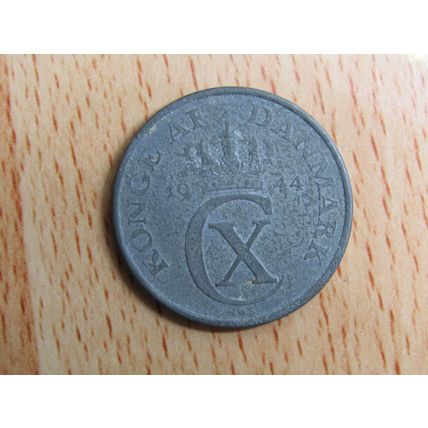 Denmark 1944 5 Ore Coin