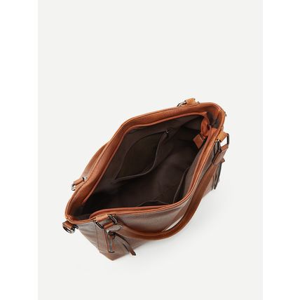 Tote Bag for Women Large Western Purse Ladies Top Handle Shoulder Handbags Brown