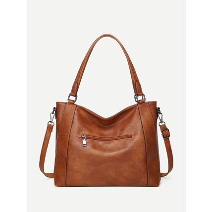 Tote Bag for Women Large Western Purse Ladies Top Handle Shoulder Handbags Brown