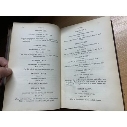 RARE* 1845 "THEOLOGICAL WORKS OF WILLIAM BEVERIDGE" VOL 5 ANTIQUE BOOK (P5)