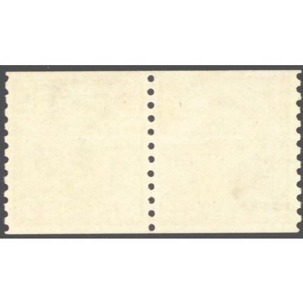 453, Mint VLH (Looks NH) 2¢ XF/Sup Coil Line Pair - PFC Certified * Stuart Katz