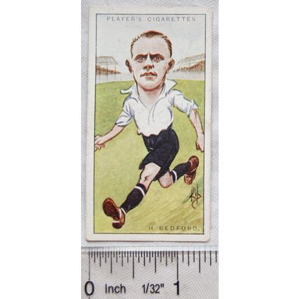 1926 Footballers Caricatures by RIP 3, H. Bedford, Derby County