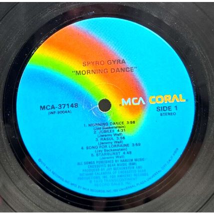 SPYRO GYRA - Morning Dance - 1979 LP Vinyl Record Album Vintage (P3)