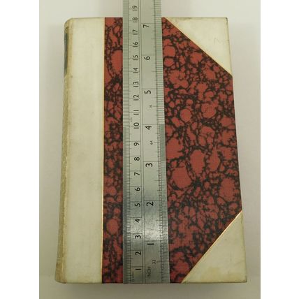 Antique New Testament History 1876 Victorian Vellum Bible Scripture Book Maps &c