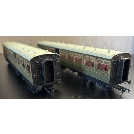 Kernow Models K1001 OO Gauge LSWR Gate Stock BR Olive Green Set 374 - NMIB