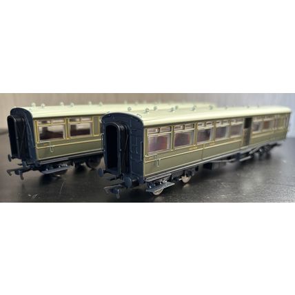 Kernow Models K1001 OO Gauge LSWR Gate Stock BR Olive Green Set 374 - NMIB
