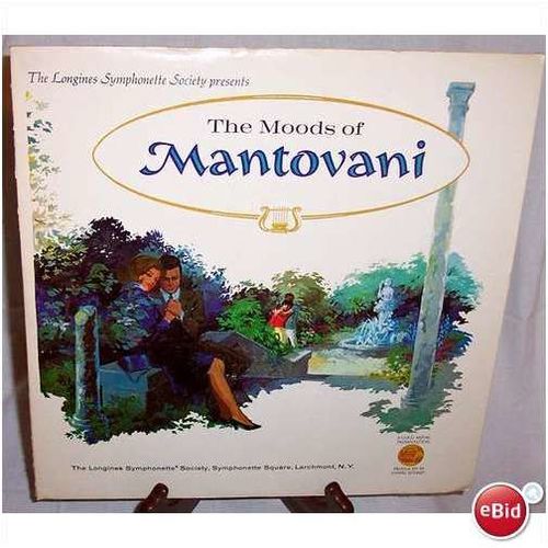 Longines Symphonette LP #SY-5055 - "The Moods Of Mantovani"