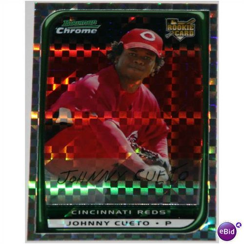 2008 Bowman Chrome X-Fractors - #217 - Johnny Cueto 163/250