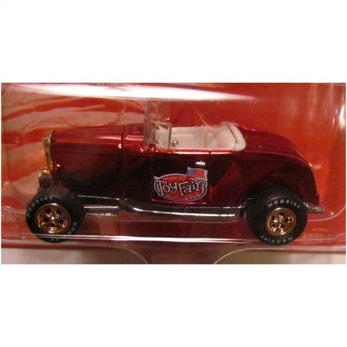 Johnny Lightning Metallic Red 1932 FORD HI-BOY - 2002 New York Toy Fair