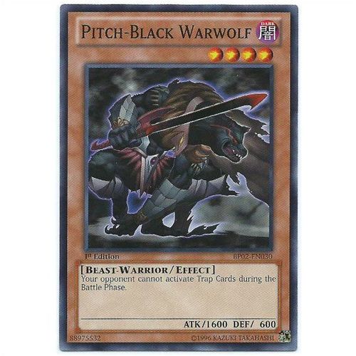 YuGiOh War of the Giants - BP02-EN030 - Pitch-Black Warwolf - 1st Edition