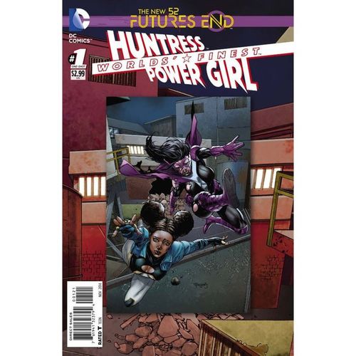 Worlds' Finest: Futures End (2014) #1 "Breaking" (2D Cover) DC Comics