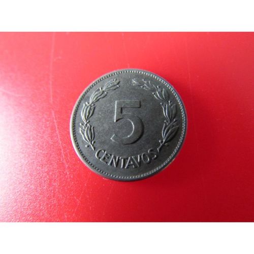 1946 REPUBLICA DEL ECUADOR 5 CENTAVOS FREE POST AD