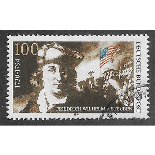 GER 1994 100pf 'FRIEDRICH WILHELM VON STEUBEN' FINE USED (EBID52-206)