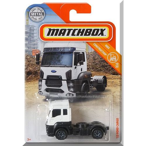 Matchbox - '13 Ford Cargo: MBX Construction #10/20 - #28/100 (2019) *White*