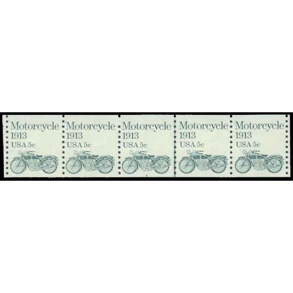 1899 5c Motorcycle Fine MNH Dry Gum PNC 4/5 P0523