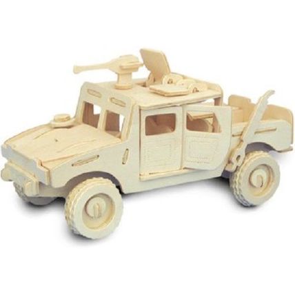 Woodcraft Construction Kit - High Quality - JEEP