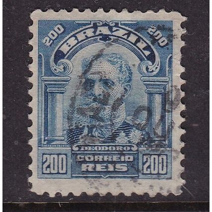 Brazil 1947 Deodoro Fonseca 200r fine used SG 266 VGC