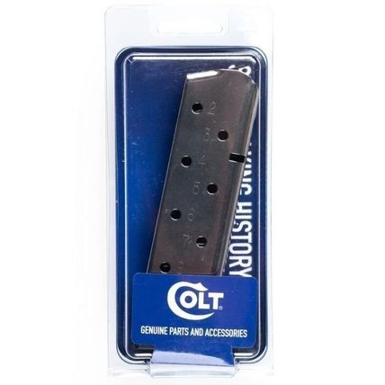 2-PACK Colt 1911 Gov't 45acp 8rd Stainless Bumper Pad Factory Magazine