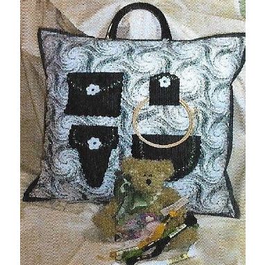 Quilted Escapes #141 A Stitchers Briefcase Bag Instructions & Pattern ©2009