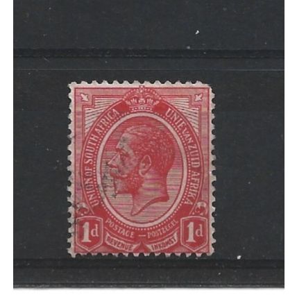 SouthAfrica.SG4b 1d Scarlet (shades).Fine Used.Aug25d