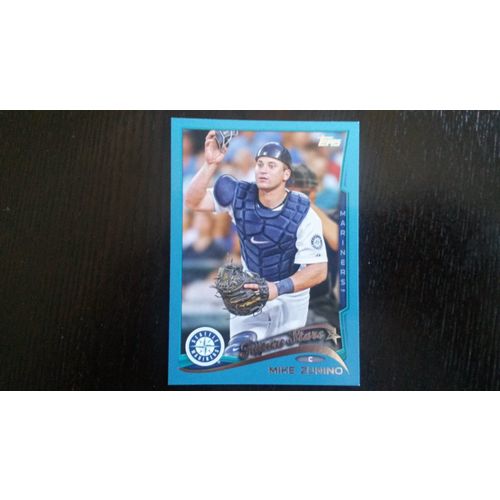 2014 Topps Blue Parallel Card # 293 Mike Zunino Near Mint (7) Seattle Mariners