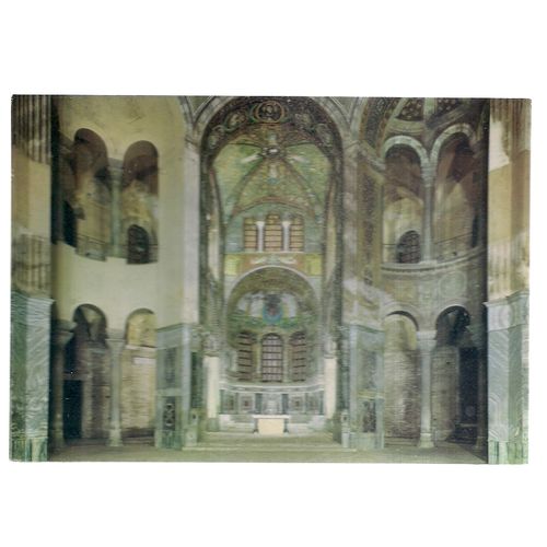 BASILICA OF S. VITAL , RAVENNA unused postcard #