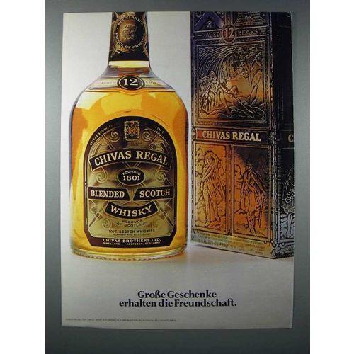 1979 Chivas Regal Scotch Ad - in German