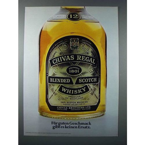 1979 Chivas Regal Scotch Ad - German
