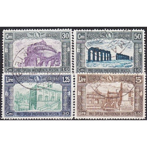 ITALIEN ITALY [1930] MiNr 0333-36 ( O/used )