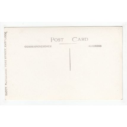 The Rock Towers Hotel Looe Postcard RP Cornwall Local Publisher Raddy