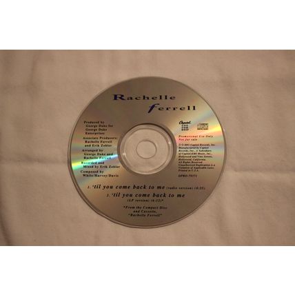 Rachelle Ferrell 5" Promo CD Single-'TILL YOU COME BACK TO MEx2