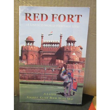 RED FORT, NEW DELHI, INDIA vintage guide book =