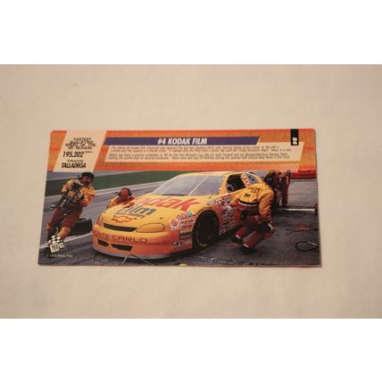 Sterling Marlin's Car 1995 Press Pass Optima RED HOT NO. 54