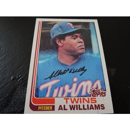 1982 Topps Card # 069 Al Williams Excellent-Mint (6) Minnesota Twins