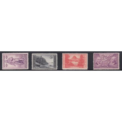 748 9c Glacier National Park Just Clears MNH VA0781c