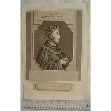 1813 engraving: Henry the Fifth
