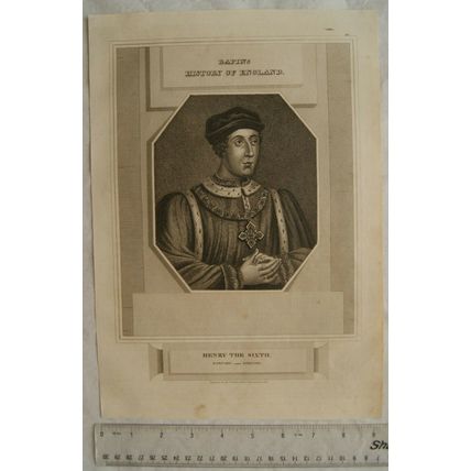 1814 engraving: Henry the Sixth