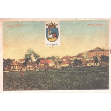 Balassagyarmat Hungary Antique Postcard