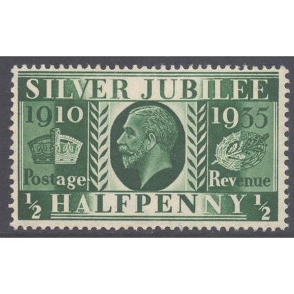 GB Scott 226 - SG453, 1935 Silver Jubilee 1/2d MH*