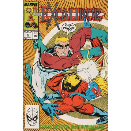 EXCALIBUR #10 - MARVEL COMICS (1989)