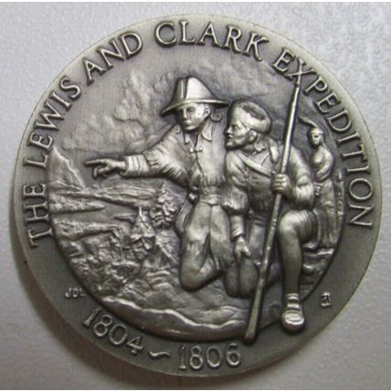 Longines Symphonette Great American Lewis & Clark and Eli Whitney 35.8g STERLING