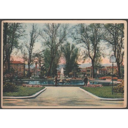 Giardino della Montagnola, Bologna, c.1930 - Beretta e Giacomoni Cartolina