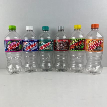 Mountain Dew Brand Special Flavors 16.9/20oz Empty Bottle Collection (You Pick)