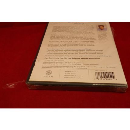 Lot Of 3 Gaiam Health Fitness Single Disc DVD Videos Beginners Pilates Yoga