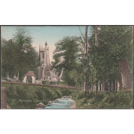 St Mawgan Church, Cornwall, c.1905 - Frith's Postcard